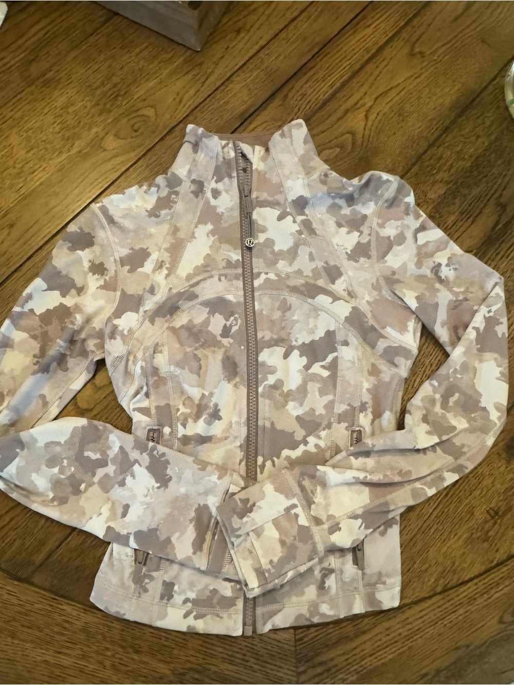 Lululemon Define Jacket - Warm Ash Grey Multi Thawed Camo Size 2
